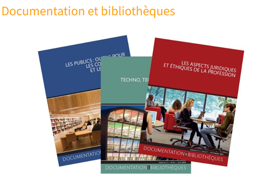 Articles In The Documentation Et Bibliothèques Journal
